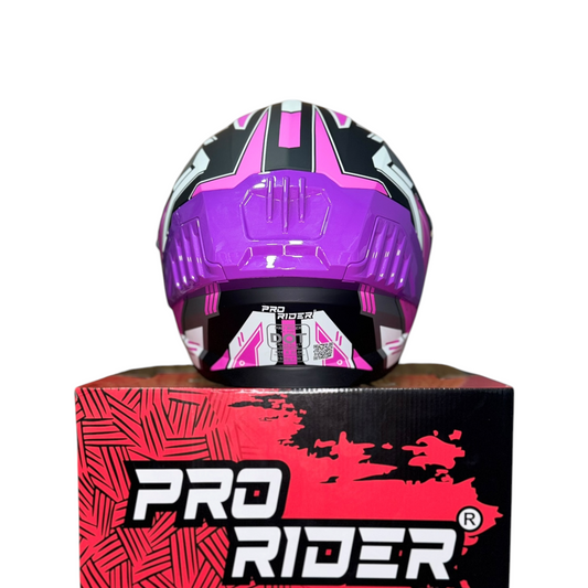 Casco Integral Pro Rider 713SP Rosa