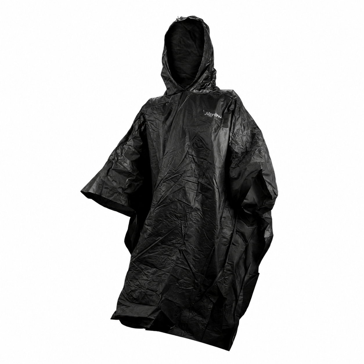 Poncho Xecuro en Pvc Negro