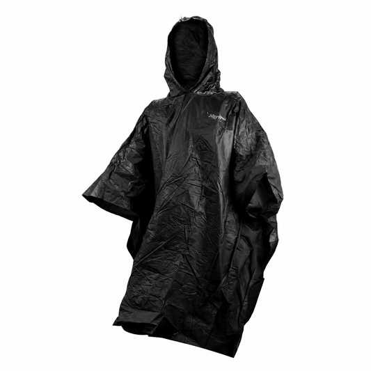 Poncho Xecuro en Pvc Negro