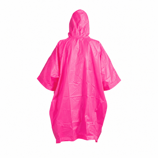 Poncho Xecuro en Pvc Rosa
