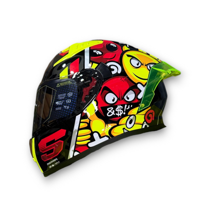 Casco Integral Shaft 526Sp Evo Mojis