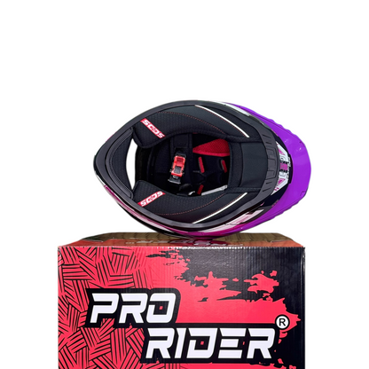 Casco Integral Pro Rider 713SP Rosa