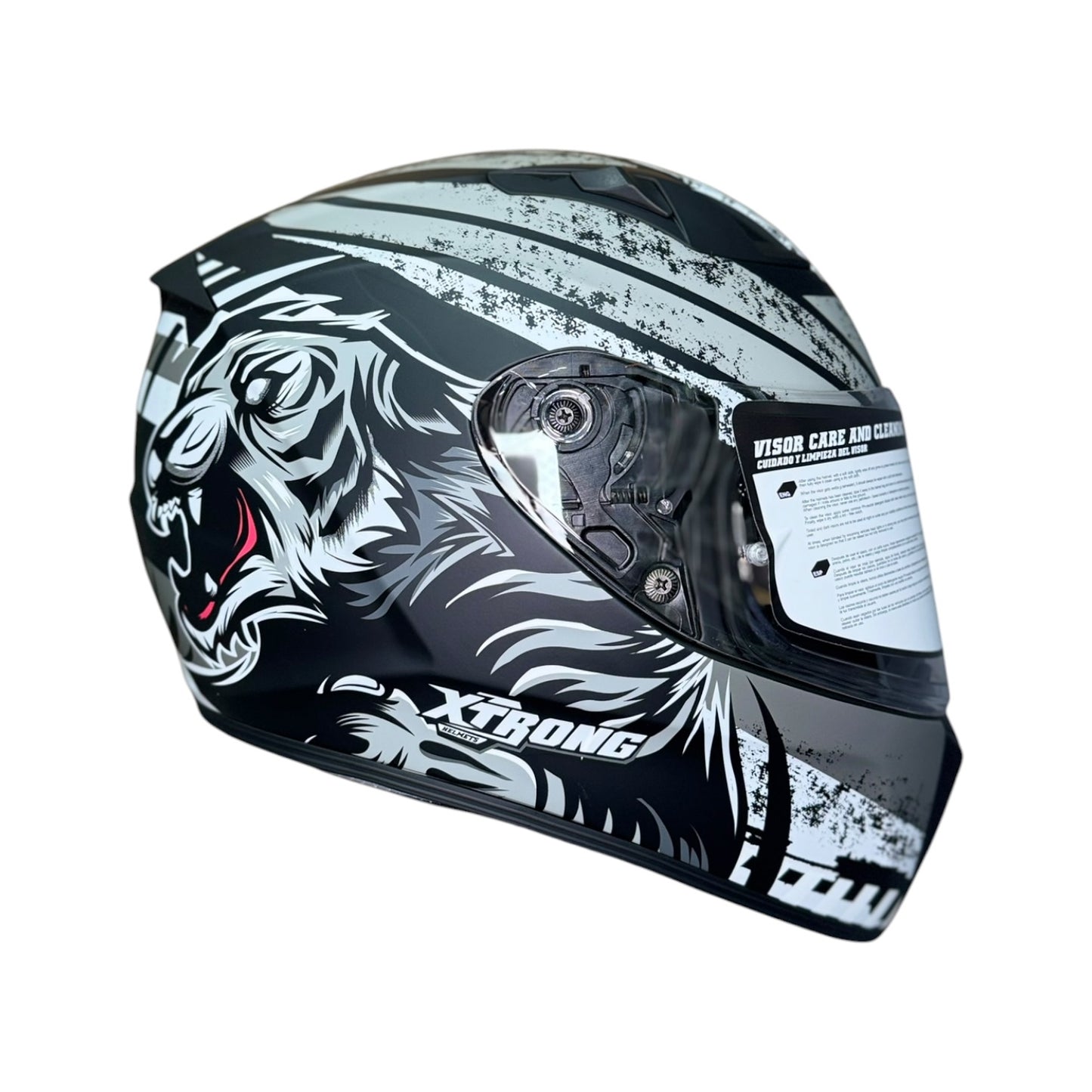 Casco Integral Xtrong 360 Beast Gris
