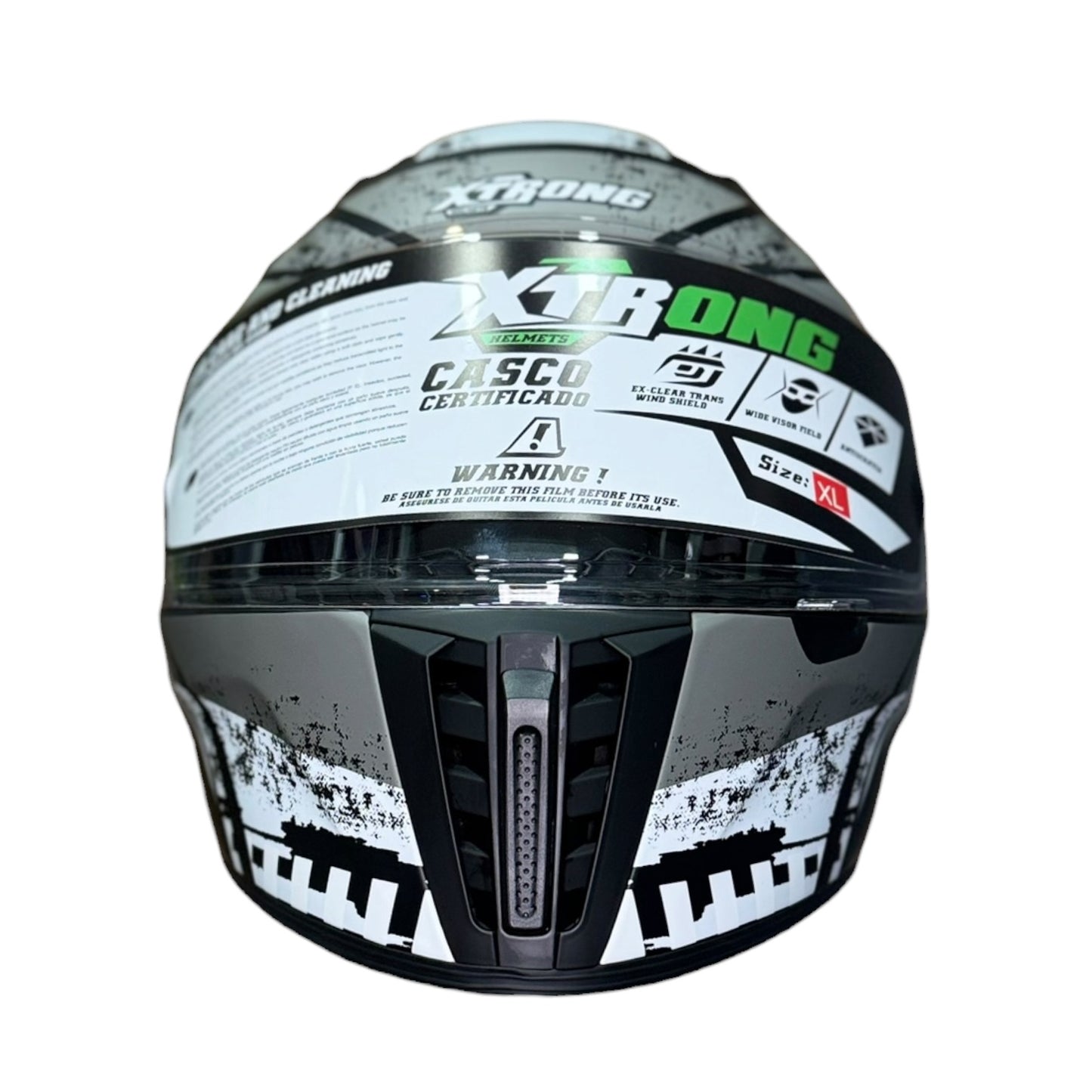 Casco Integral Xtrong 360 Beast Gris
