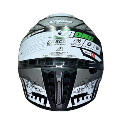 Casco Integral Xtrong 360 Beast Gris