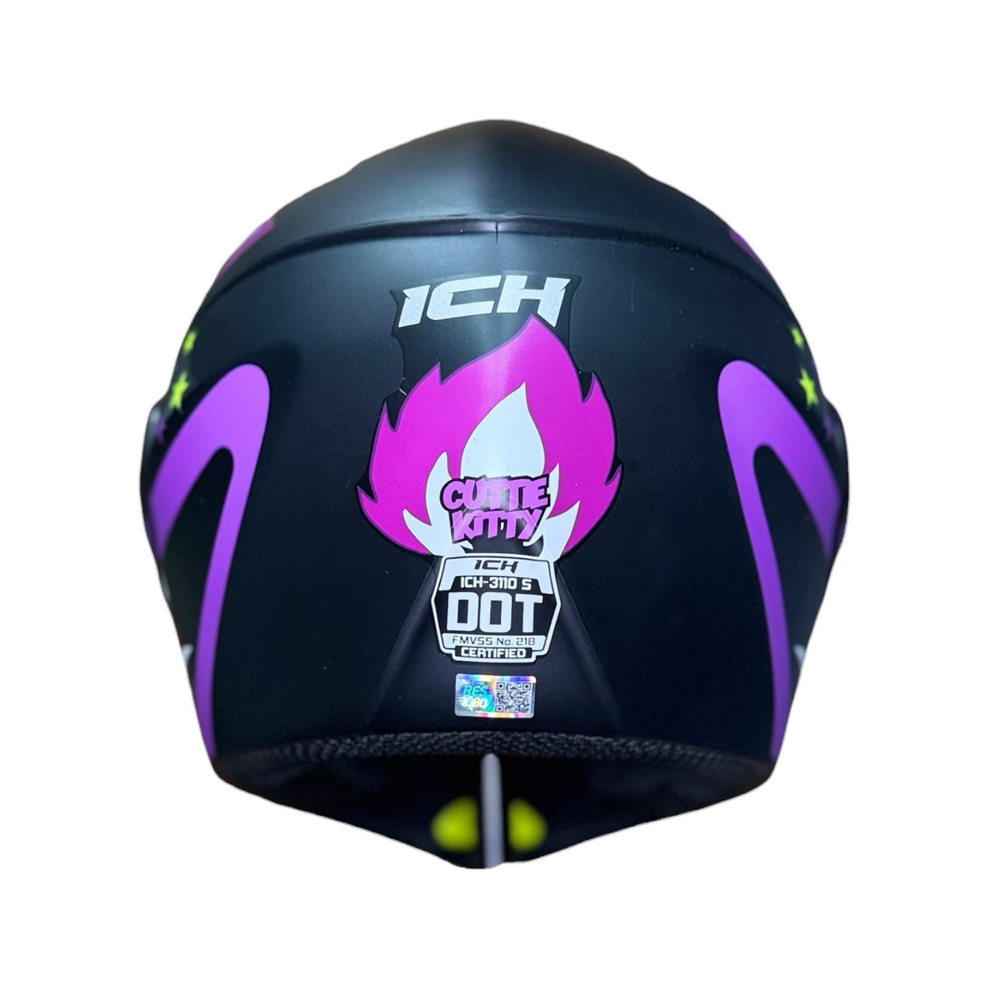Casco Abatible Ich 3110 Kids Morado