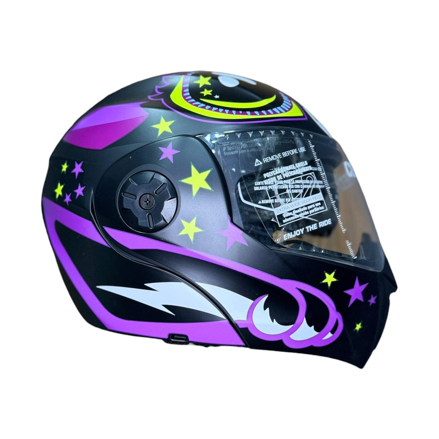 Casco Abatible Ich 3110 Kids Morado