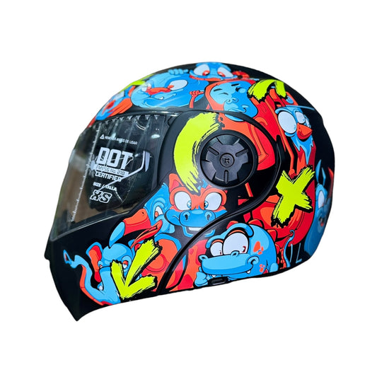 Casco Abatible Ich 3110 Kids Azul