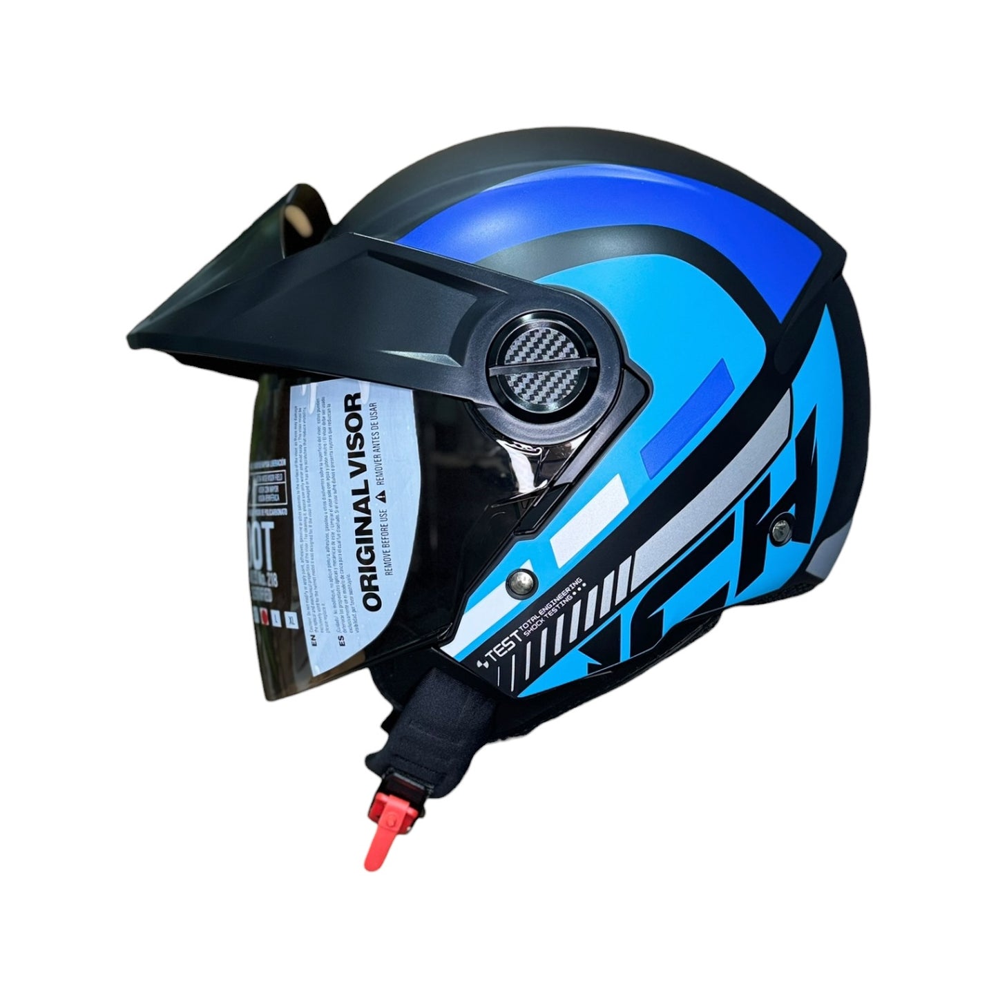 Casco Abierto Ich 102 trademark Azul