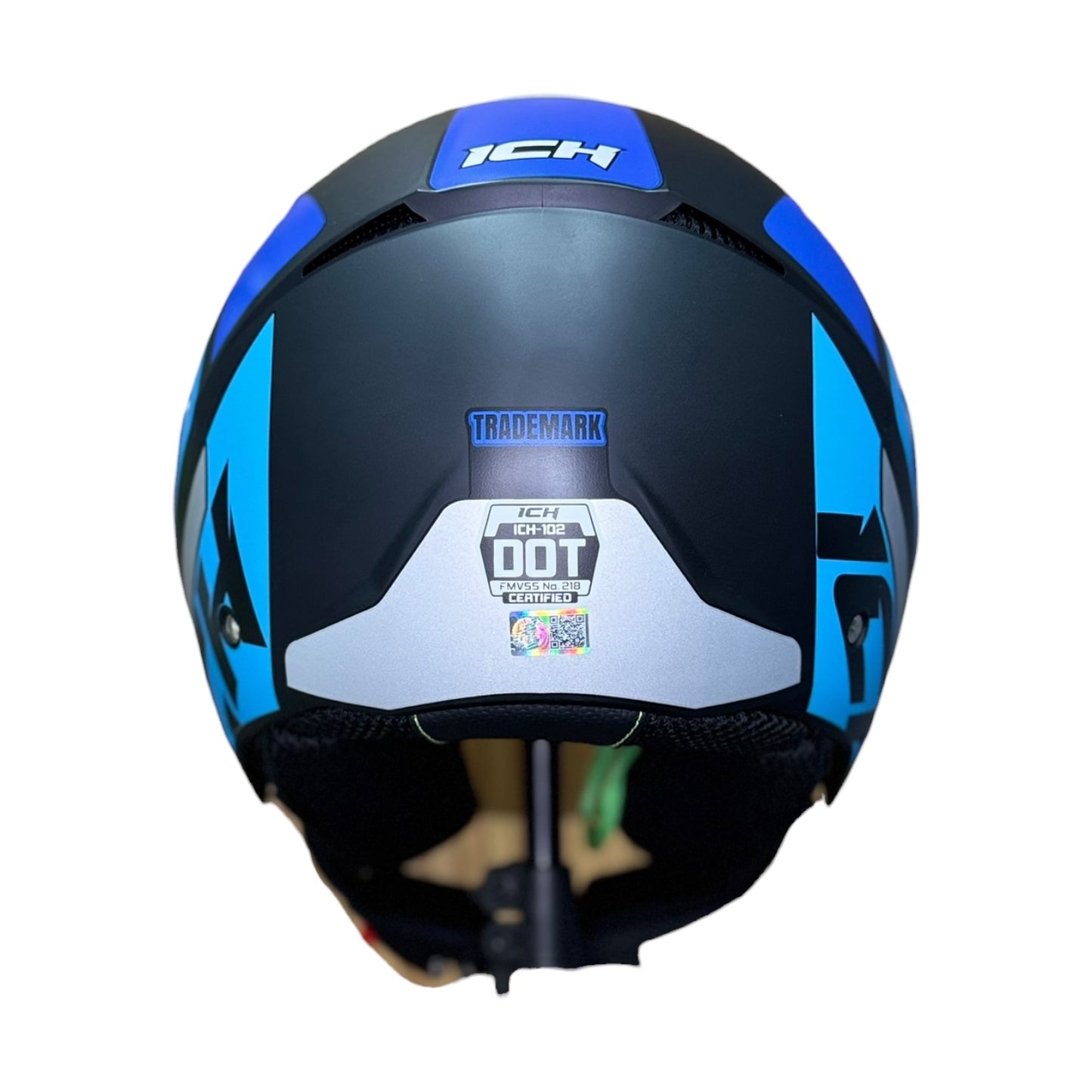Casco Abierto Ich 102 trademark Azul
