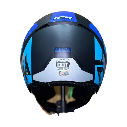 Casco Abierto Ich 102 Trademark Azul
