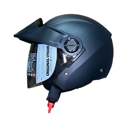 Casco Abierto Ich 102 Solid negro