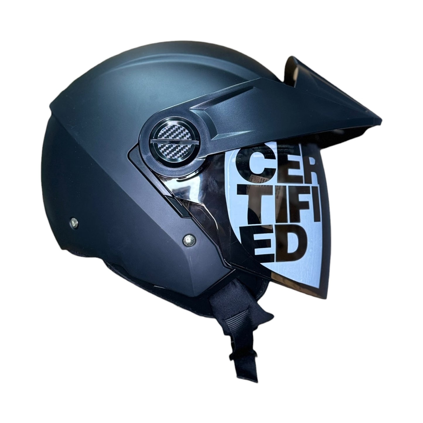 Casco Abierto Ich 102 Solid negro