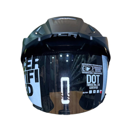 Casco Abierto Ich 102 Solid negro