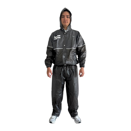 Impermeable Xecuro 2 Piezas 2324 Negro
