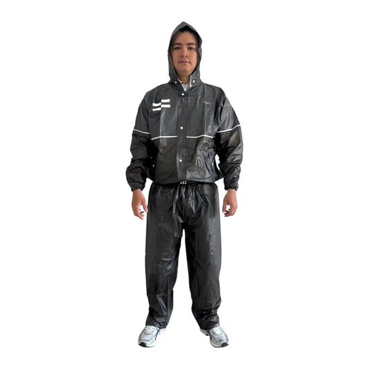 Impermeable Xecuro 2 Piezas 2324 Negro