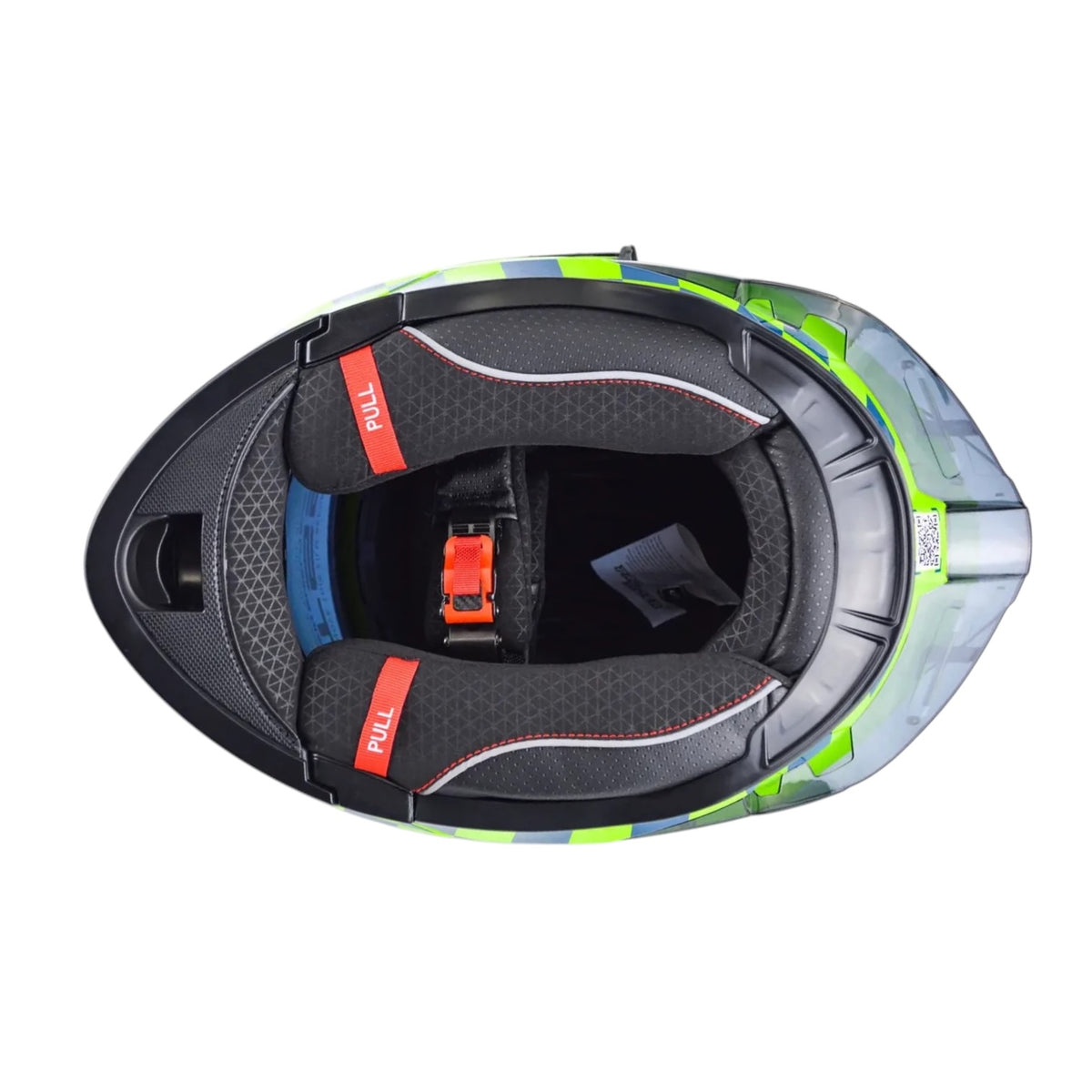 Casco Abatible Pro Rider 390Sp Verde Policia