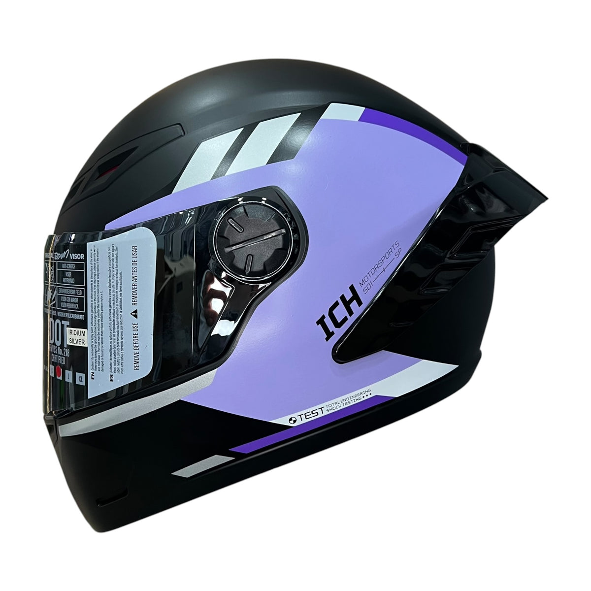 Casco Integral Ich 501 Hci Morado